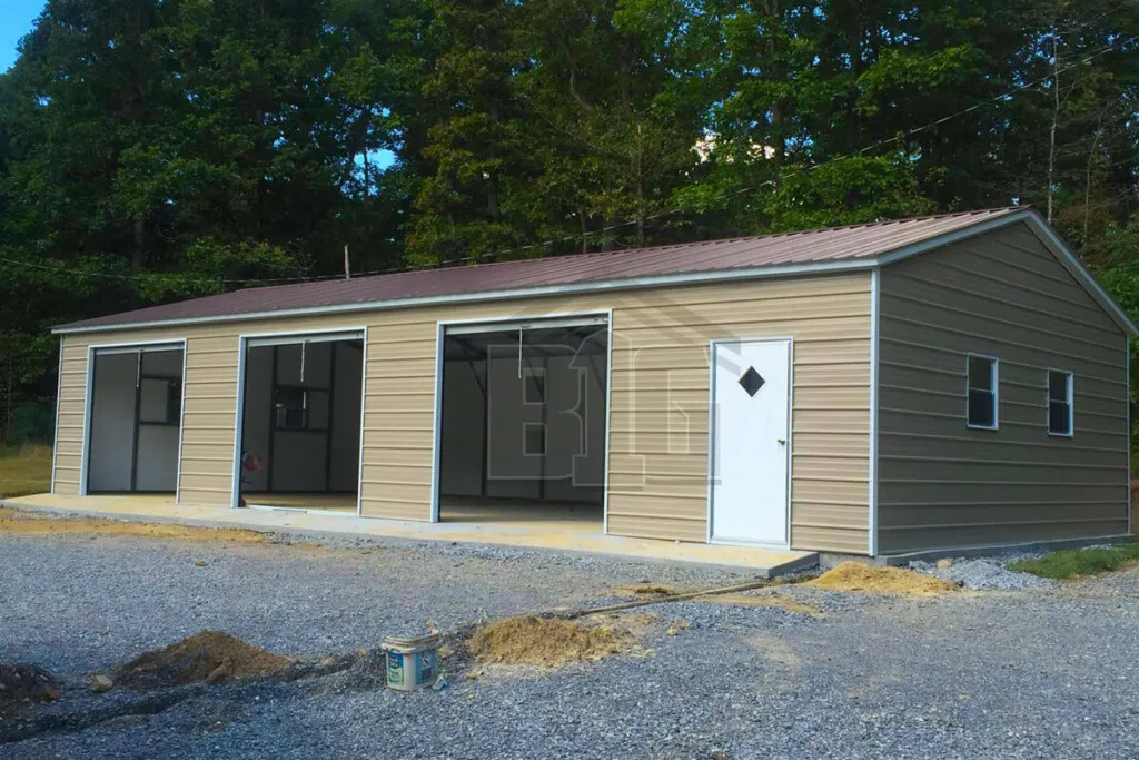 The Ready Garage 18x45x9 - Big Buildings Direct