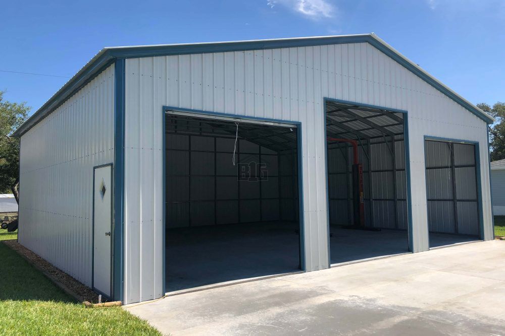 Dayton Steel Garage 40x35 - Big Buildings Direct