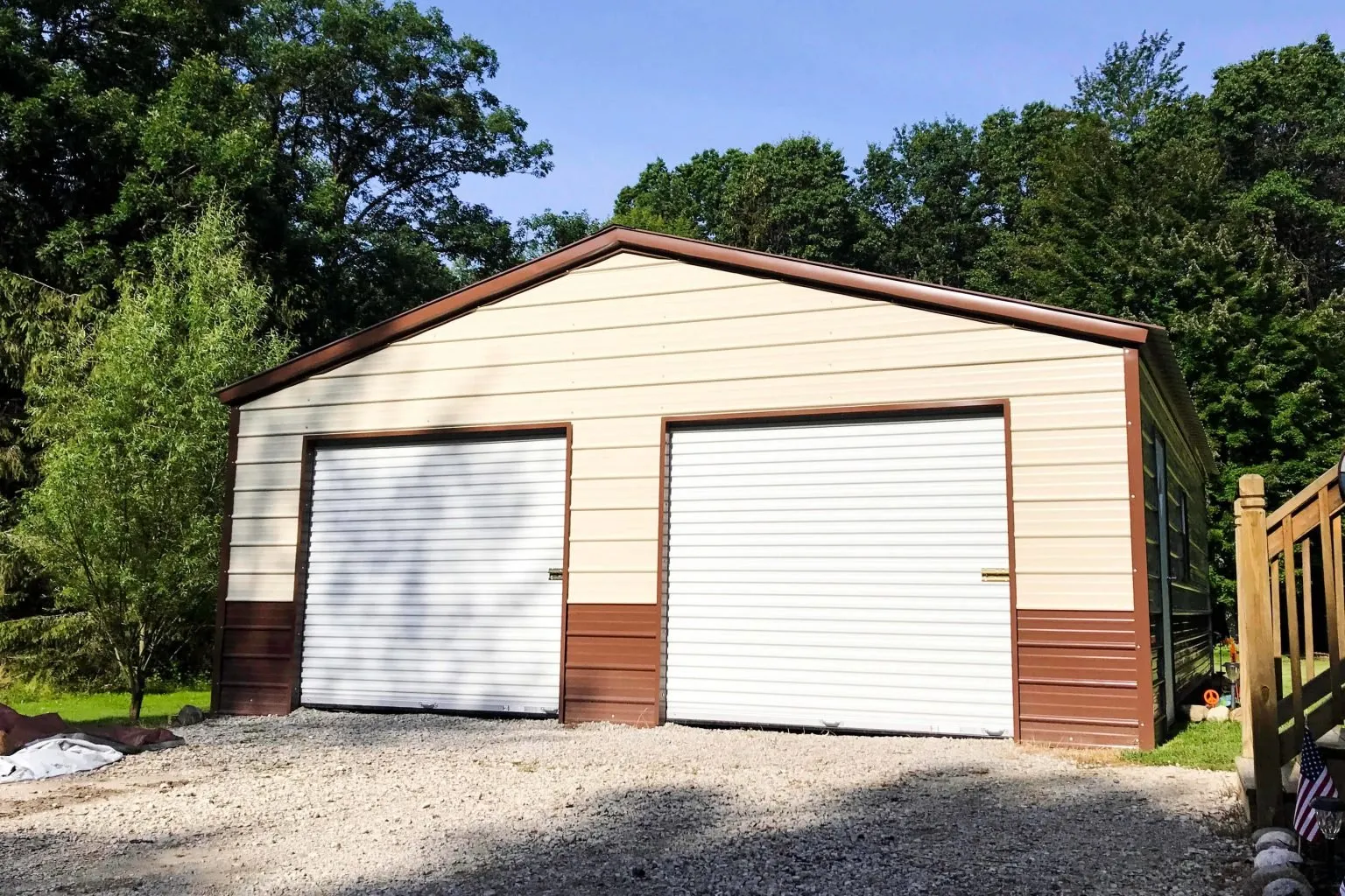 Metal Garages and Prefab buildings Delivered and Installed