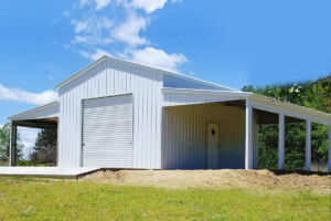 The Cloud Steel Barn 44x35 - Big Buildings Direct