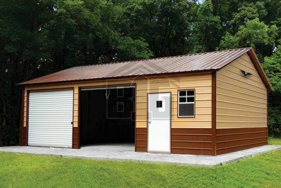 Metal Garages And Pre-fab Buildings Delivered And Installed