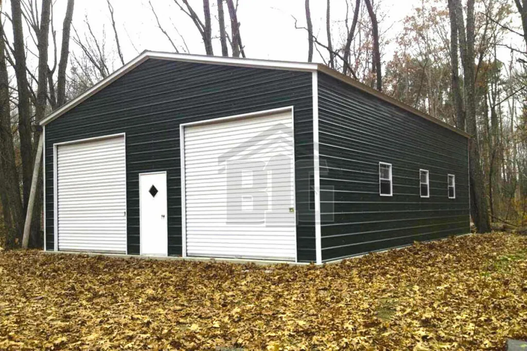 Metal Garage The Delhi Delivered and Installed Building 28x35x12 - Big ...