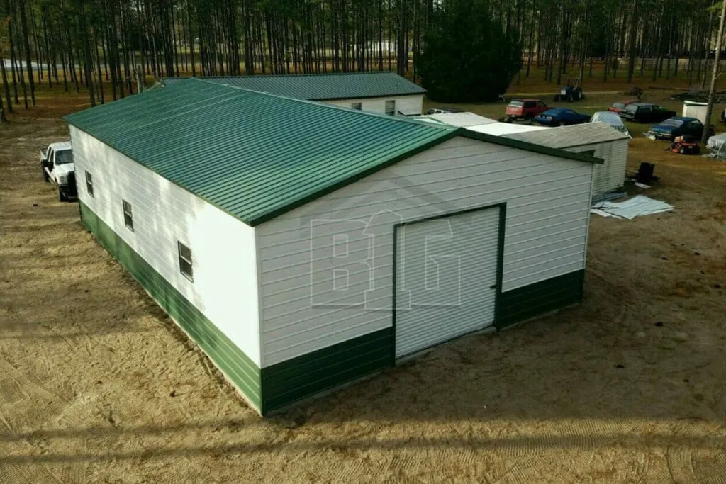 The Honolulu Metal Building 30x50x11 Big Buildings Direct